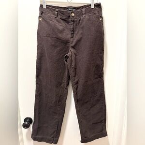 Counterparts brown corduroy pants. Petite size 10.